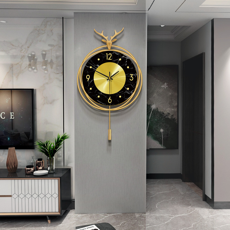 Luxury Lifestyle Homes - Horloge murale de style de luxe,
