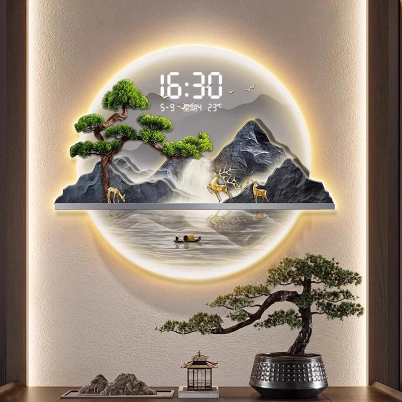 Luxury Lifestyle Homes - Horloges murales de style chinois, design
