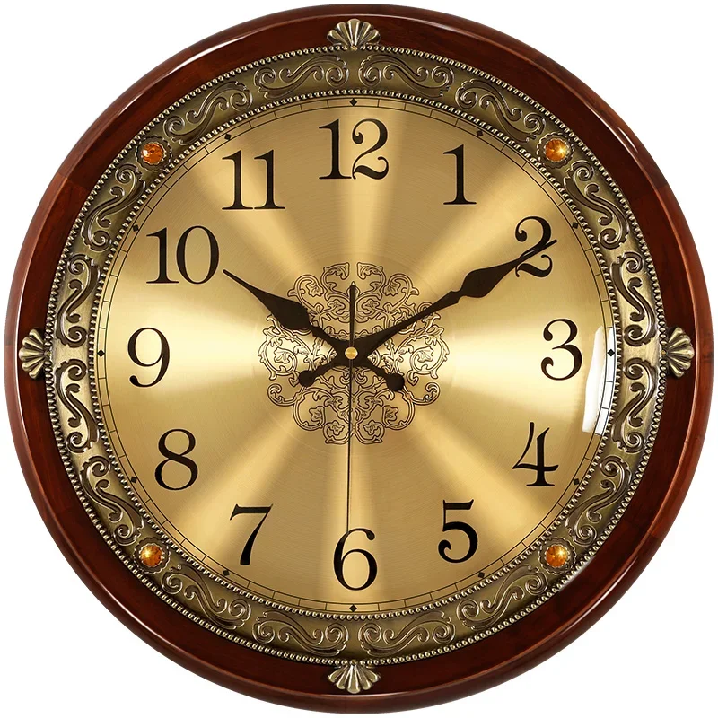 Luxury Lifestyle Us - Horloge murale en bois de luxe