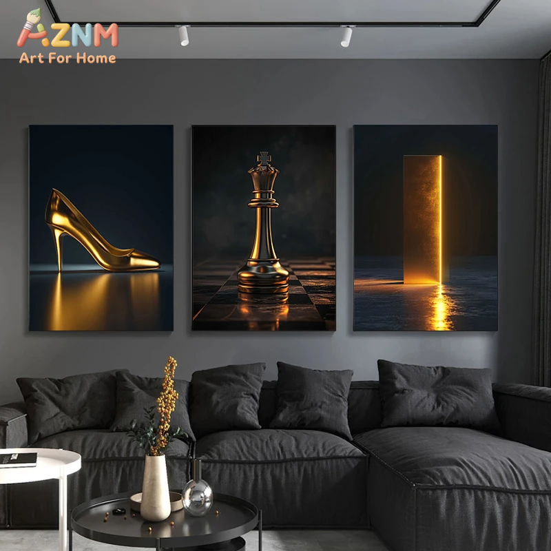 AZNM Tableau mural sur toile s - Quiet Luxury Lifestyle avis et prix