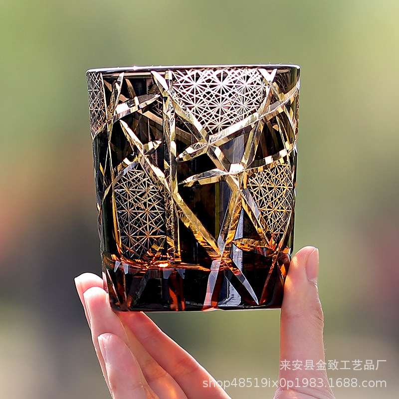 Verre à whisky artisanal en cr - Crystal Wine Glass avis et prix