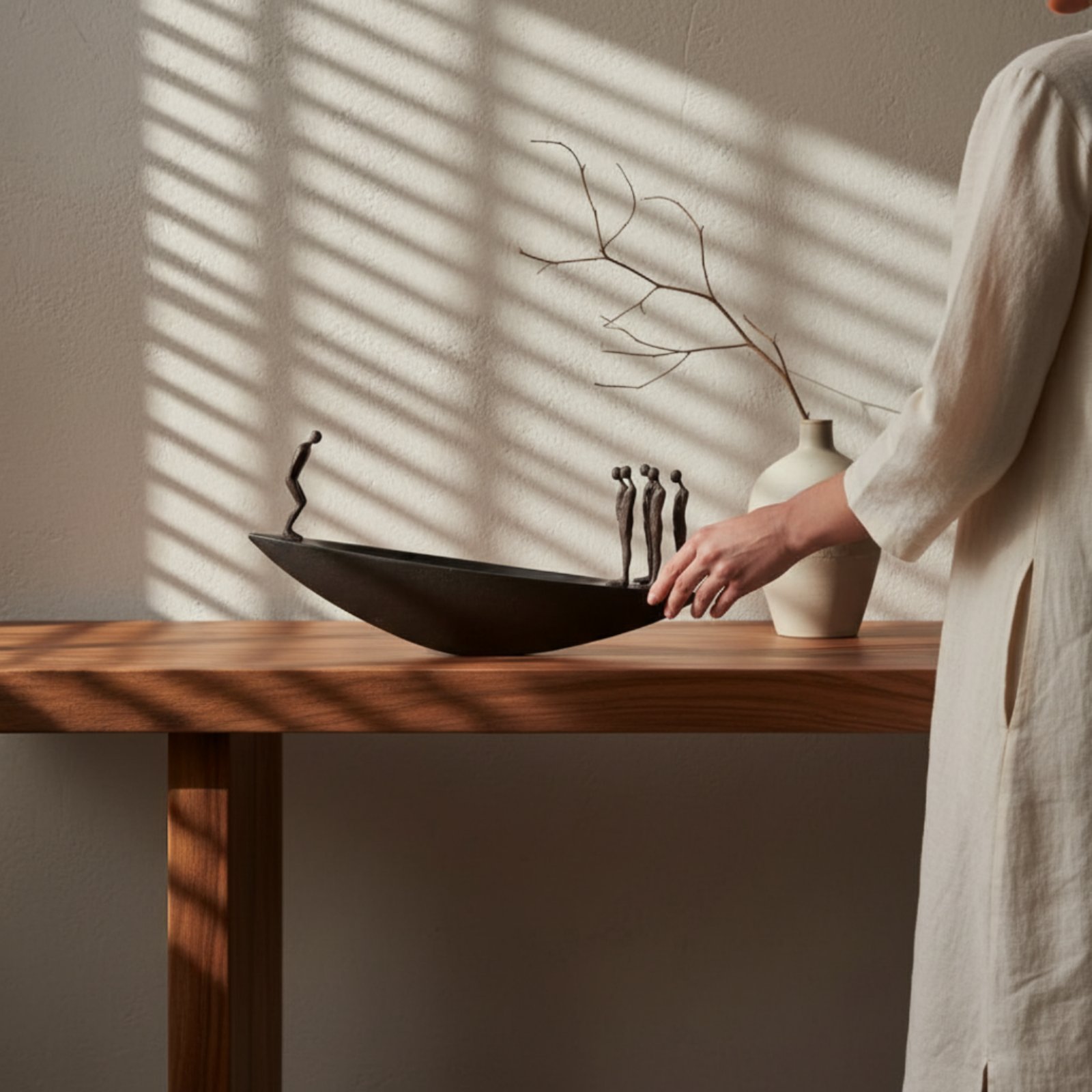 Statue de voilier moderne en r - Quiet Luxury Lifestyle avis et prix