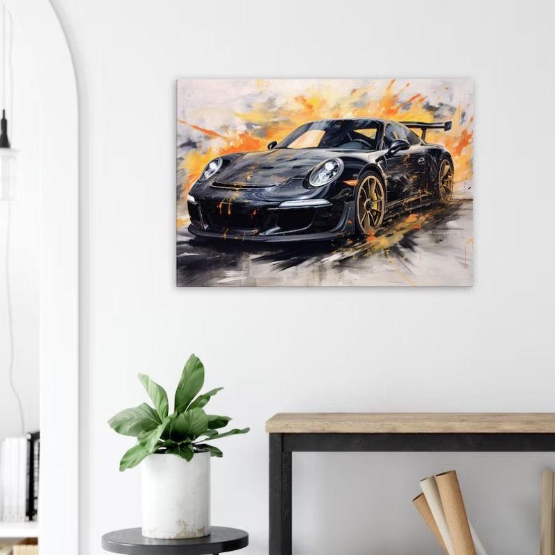 Affiche de voitures de luxe ab - Quiet Luxury Lifestyle avis et prix