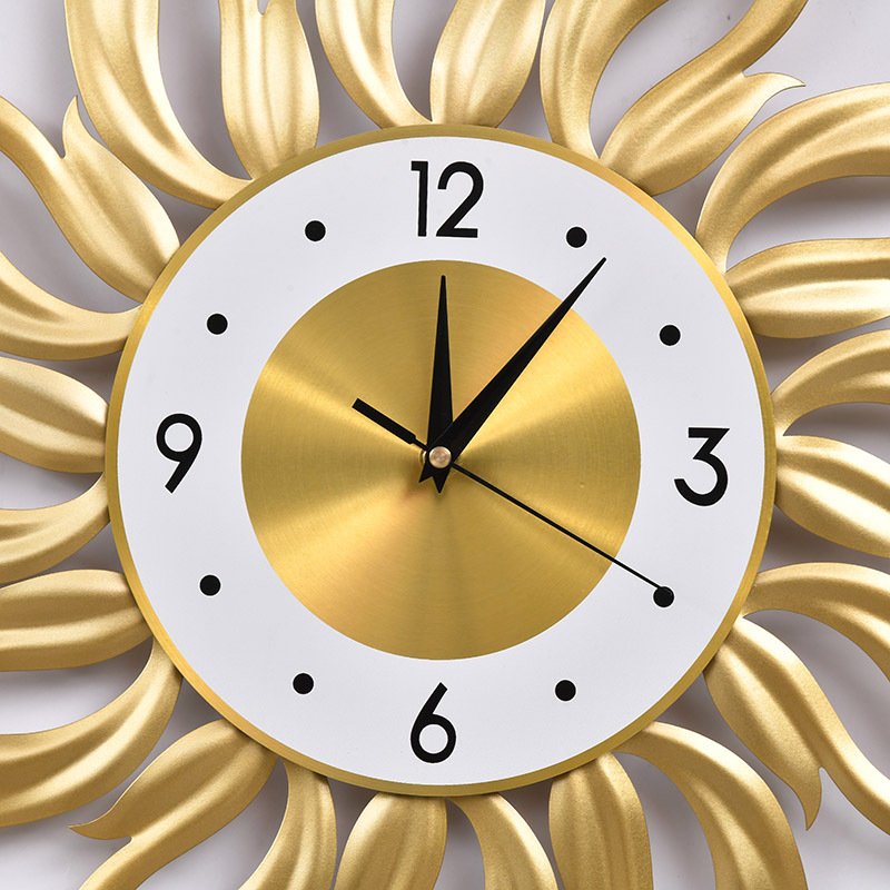 Horloge murale dorée nordique, - Luxury Lifestyle Homes avis et prix