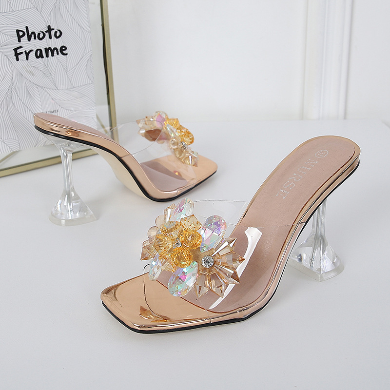 Chaussures à talons hauts tran - Crystal Wine Glass avis et prix