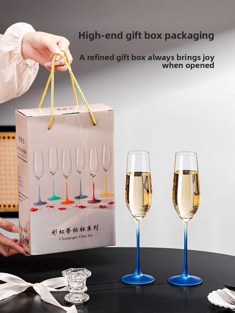 Nouvel ensemble de verres à ch - Crystal Wine Glass avis et prix