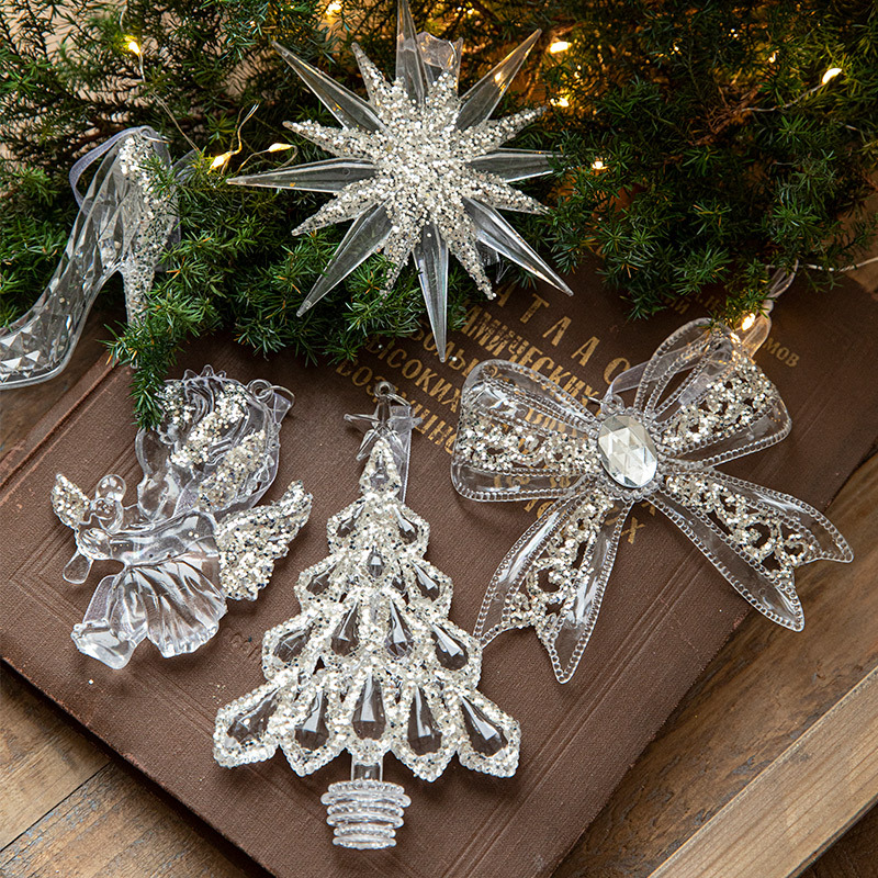 Pendentif de noël en cristal d - Quiet Luxury Lifestyle avis et prix