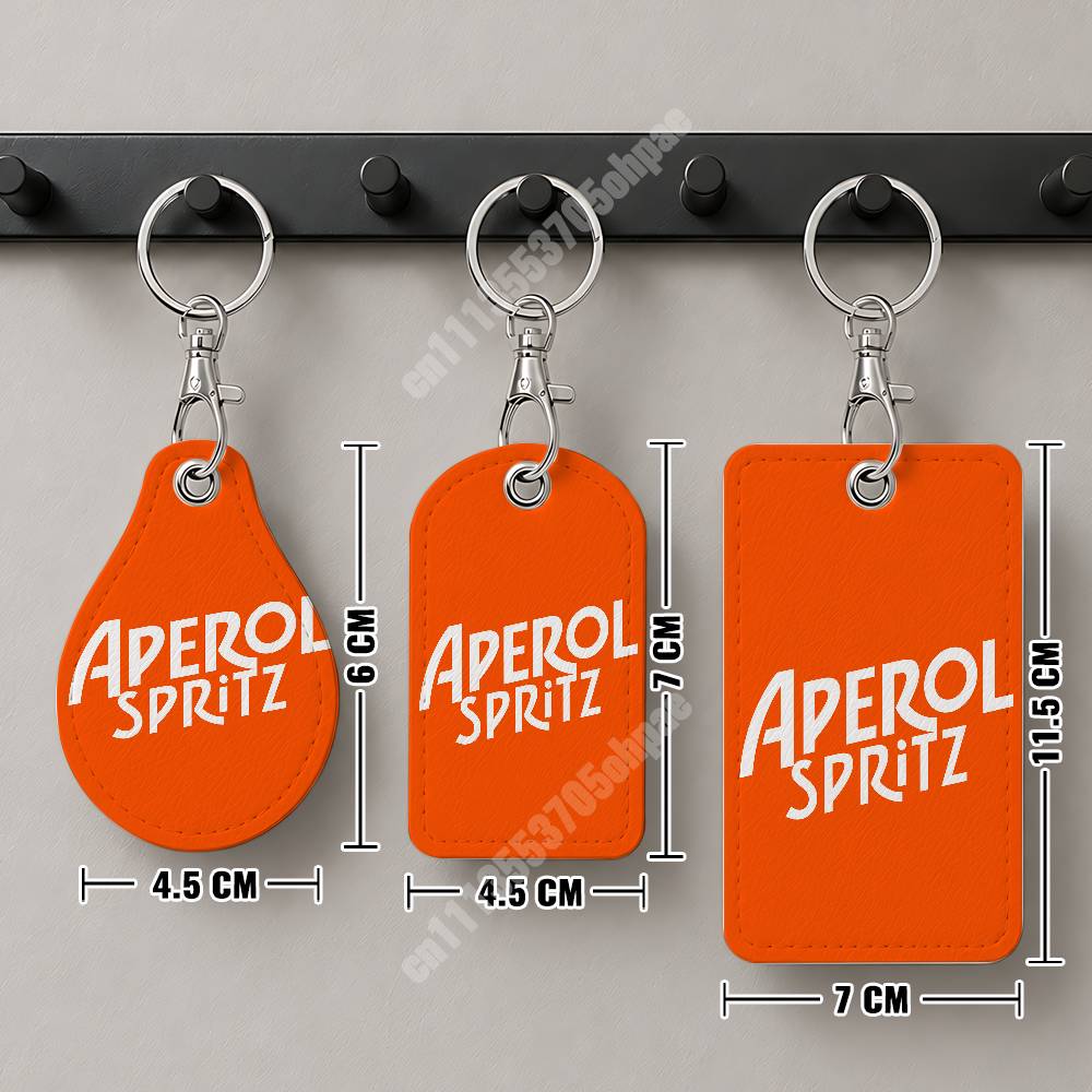Porte-clés en cuir Orange Pros - Leather Card Wallet avis et prix